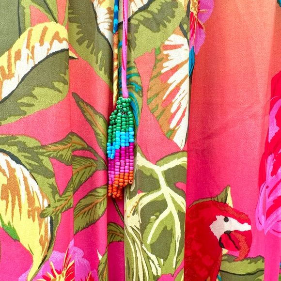 Rachel Zoe Coral Macaw Wide Left Pants - Picture 2 of 4